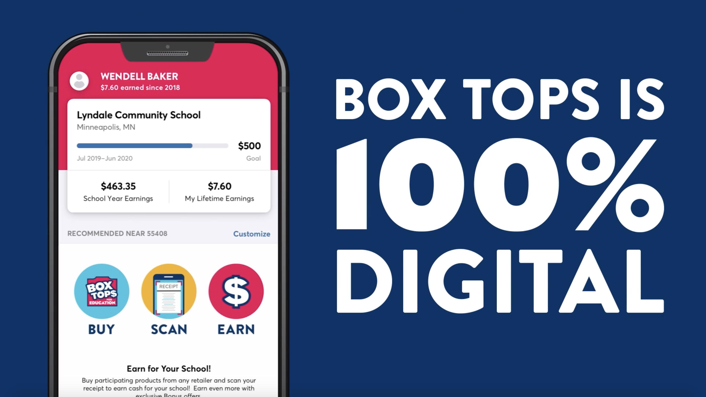 General Mills - Box Tops Digital Revamp